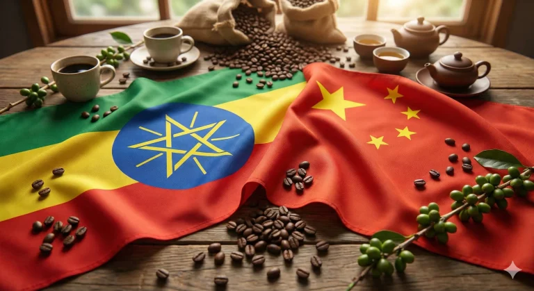 에티오피아 중국 커피 협력